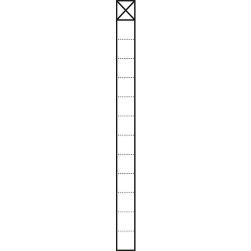 210005024-00 Siedle KS 613-1 AG Kommunikations-Stele Produktbild Front View L