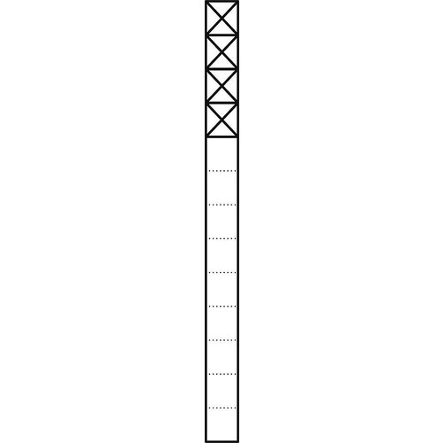 200038195-00 Siedle KS 613-4 SM Kommunikations-Stele Produktbild Front View L
