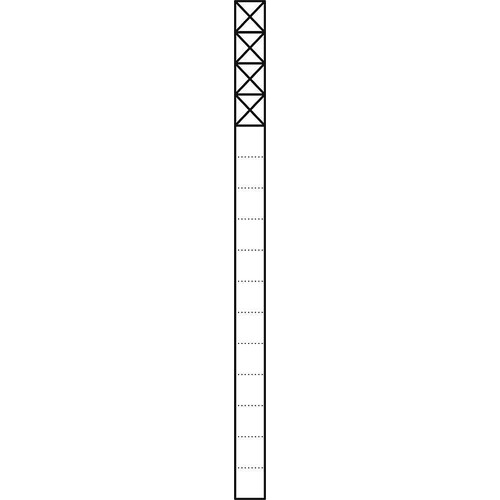 200038264-00 Siedle KS 616-4 SM Kommunikations-Stele Produktbild Front View L