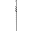 210005050-00 Siedle KSF 616-1/3 AG Kommunikations-Stele Freistehend Produktbild