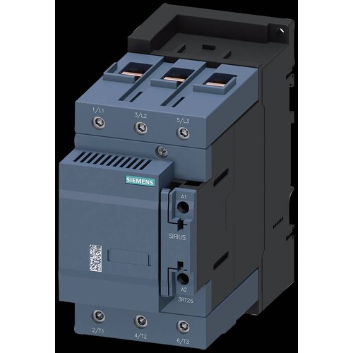 3RT2645-1NB35 Siemens Kondensatorschütz, AC-6b 75kVAr/400V, 2Ö, AC/DC 20-33V, S3 Produktbild