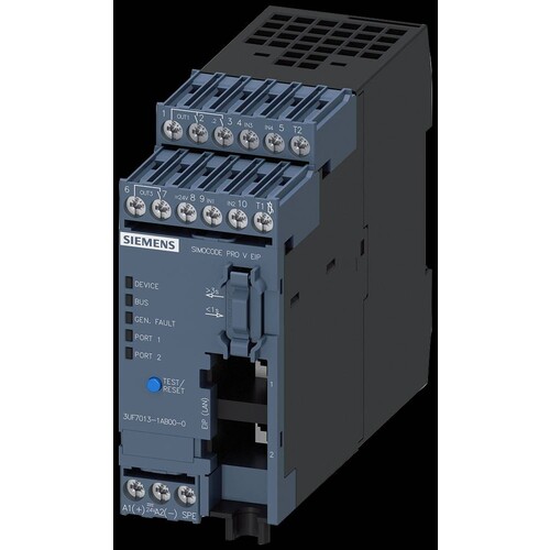 3UF7013-1AB00-0 Siemens Grundgerät SIMOCODE pro V EtherNet/IP Medienredund Produktbild