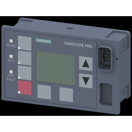 3UF7210-1AA01-0 Siemens Bedienbaustein mit Display, für SIMOCODE pro V, Einbau Produktbild