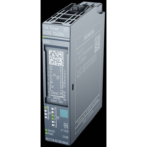 6AG1138-6CG00-2BA0 Siemens SIPLUS ET 200SP TM Timer DIDQ 10x24V -40 ... +60  Produktbild