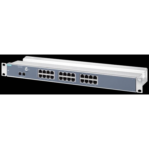 6GK5124-0BA00-2AR3 Siemens SCALANCE XR124, unmanaged Rack Switch Workgroup, Produktbild
