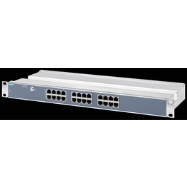 6GK51240BA003AR3 Siemens SCALANCE XR124, unmanaged Rack Switch Workgroup, AC 230 Produktbild front M