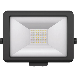 1020688 Theben LED-Strahler für Wandmontage, 50 Watt, schwarz Produktbild front M