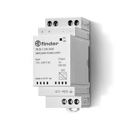 78.25.1.230.2400 Finder DIN-Schienen Schaltnetzteil, Eingang 110-240 V AC od Produktbild front M