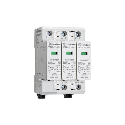 7P.23.8.275.1020 Finder Überspannungsableiter Typ 2, 3 Varistor Produktbild