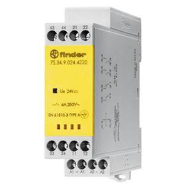 7S.34.9.024.4220 Finder Relaismodul mit zwangsgeführten Kontakten, 2 Schließer Produktbild front M