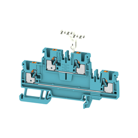 2581280000 Weidmüller A2T 2.5 SNAPMARK BL Durchgangs-Reihenklemme Produktbild front M