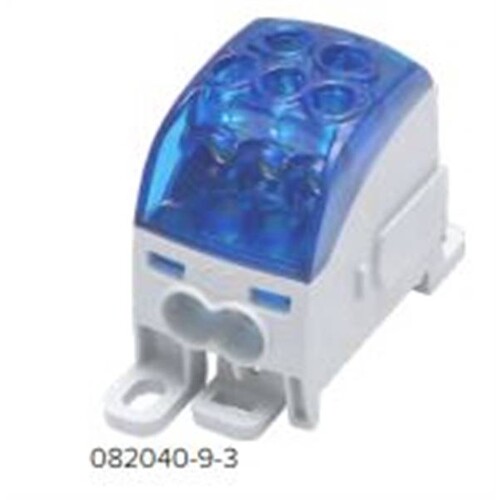 20409000 Hora etec ZK 25/1 Phasenverteilerblock PDB AL/Cu 2,5-25mm Produktbild Front View L