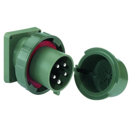 92008821 Bals Anbaugerätestecker TN 16A 3p 230V 6h IP67 Ni 27046 Militär, genei Produktbild front M