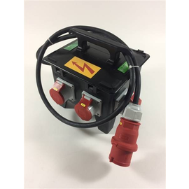 92008943 E-Term Vollgummiverteiler TB 0012-3 FI040 KAB (MID) PORTBOX L250xB21 Produktbild front M