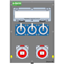 92009384 E-Term Vollgummiverteiler MODBOX WM 0002-3 FI040 IP67 MODBOX-L B3 Produktbild front M