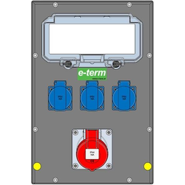 92009396 E-Term Vollgummiverteiler MODBOX WM 0001-3 FI000 IP44 MODBOX-mid Produktbild front M