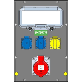 92009399 E-Term Vollgummiverteiler MODBOX WM 0010-2 FI040 IP44 RJ MODBOX- Produktbild front M