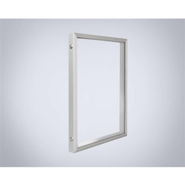 92092952 Eldon ADAB08060 Sichttür, 800x600 Aluminium und 3 mm Acrylglas Produktbild front M