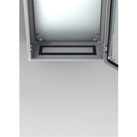 92093107 Eldon AFV04R5 Ventilierte Flanschplatte mit Fliegennetz Produktbild front M