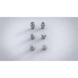 92093130 Eldon ALIS525 Vierkant- Schlosseinsatz 8 mm Polyamid Produktbild
