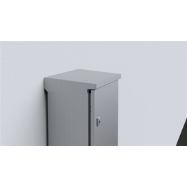 92093313 Eldon ASST042 Regendach, 400x210 Vorgeschliffener Edelstahl 304 Produktbild front M