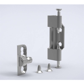 92093850 Eldon DNMKS02 Türmontagesatz, zweitürig, SS (8Stk.) Produktbild front M