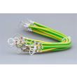 92093970 Eldon ECFA220 Erdungskabel M6/M8 (10Stk.) 220mm 6 mm² Kupferkabel  Produktbild