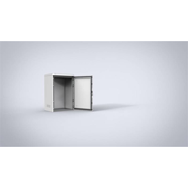 92094110 Eldon EKOM12086 Standschrank, 1200x800x600 IP66, Aluminium, Doppelwan Produktbild