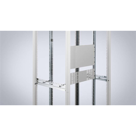 92094988 Eldon PACV01 Ventiliert. Frontpaneel 1U/3mm 3 mm StahlRAL 7035 Produktbild front M