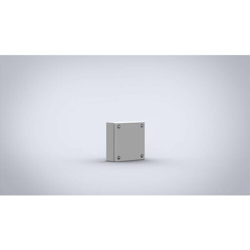 92095243 Eldon STB304012 Klemmenkasten, 300x400x120 Stahlblech, IP66, IK08, RAL Produktbild Front View L