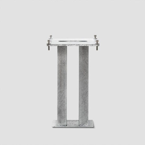 200048014-01 Siedle ZE/STL 308 x 308 Zubehör-Erdstück Produktbild