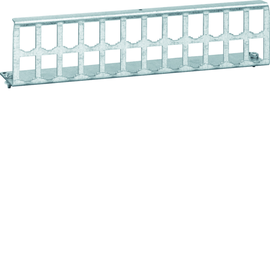 UM00K4 Hager Patchpanel 24 Module RJ45 Produktbild front M