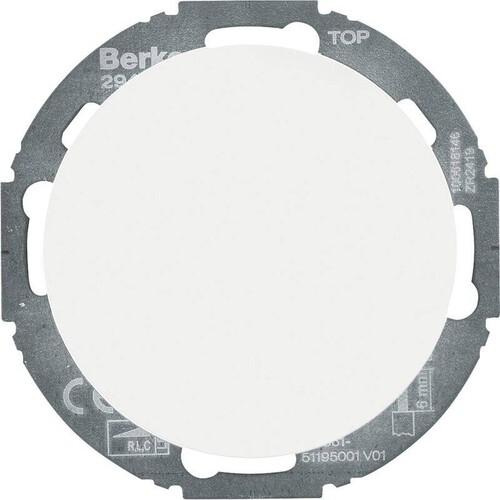 29442089 Berker Uni-Drehd., Z.-st. (LED), R.cl., pw. Produktbild Front View L