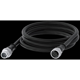 3SX56013SV15 Siemens Verbindungskabel, 1m, M12 Buchse 5-polig + M12 Stecker 5- Produktbild front M