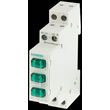 5TE5812 Siemens Leucht-/Phasenmelder 3x LED, 12-60 V, grün Produktbild front S