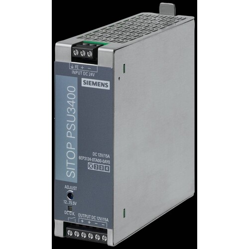 6EP3124-0TA00-0AY0 Siemens Stromversorgung SITOP PSU3400, DC 24 V/ Produktbild