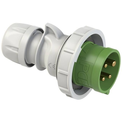 0142-10 PC-Electric CEE-Stecker 16A 4p 10h IP67 SHARK Produktbild Front View L