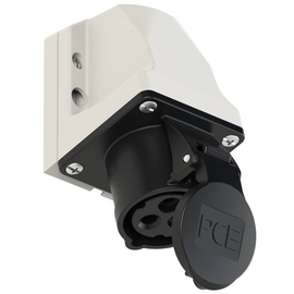 113-7k PC-Electric CEE-Wandsteckdose (kompakt) 16A 3p 7h IP44 Produktbild front M