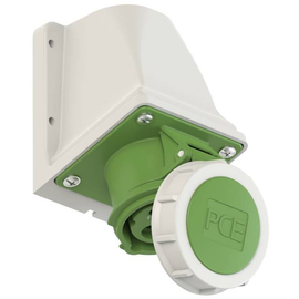 1132-10 PC-Electric CEE-Wandsteckdose 16A 3p 10h IP67 Produktbild front M