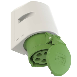 115-2 PC-Electric CEE-Wandsteckdose 16A 5p 2h IP44 Produktbild front M