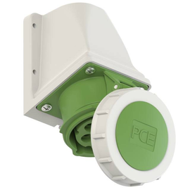 1152-2 PC-Electric CEE-Wandsteckdose 16A 5p 2h IP67 Produktbild front M