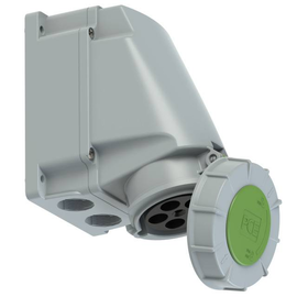 135-2 PC-Electric CEE-Wandsteckdose 63A 5p 2h IP67 POWER TWIST Produktbild