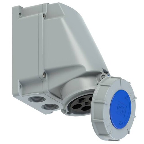 135-9 PC-Electric CEE-Wandsteckdose 63A 5p 9h IP67 POWER TWIST Produktbild