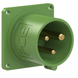 613-10f3 PC-Electric CEE- Anbaugerätestecker 56x56 gerade 16A 3p Produktbild front M