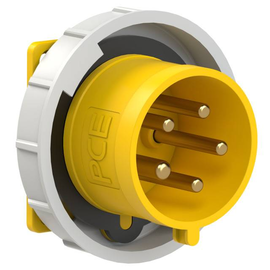 6252-4 PC-Electric CEE- Anbaugerätestecker 75x75 gerade 32A 5p Produktbild front M