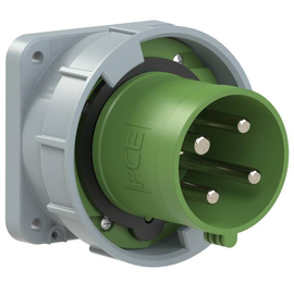 634-2 PC-Electric CEE-Anbaugerätestecker gerade 63A 4p 2h IP67 POWER TWIST Produktbild front M