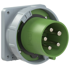 645-10 PC-Electric CEE- Anbaugerätestecker gerade 125A 5p 10h I Produktbild front M