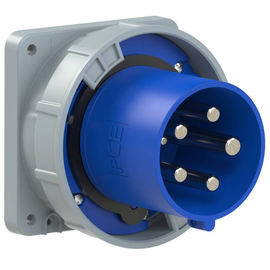 645-9 PC-Electric CEE-Anbaugerätestecker gerade 125A 5p 9h IP67 POWER TWIST Produktbild front M