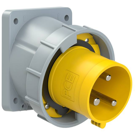 733-4 PC-Electric CEE-Anbaugerätestecker schräg 63A 3p 4h IP67 POWER TWIST Produktbild front M