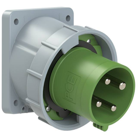 734-10 PC-Electric CEE- Anbaugerätestecker schräg 63A 4p 10h IP Produktbild front M